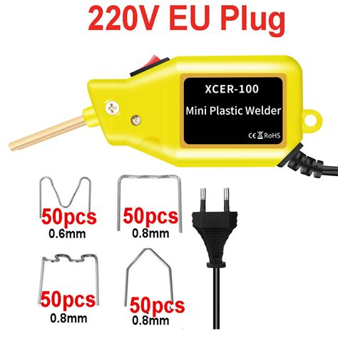 W Mini Hot Stapler Plastic Welding Machine Car Bumper Repair Kit Plastic Welder Pro Kit Car
