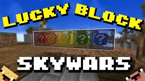 Lucky Block Skywars Is Silly Hypixel Skywars Youtube