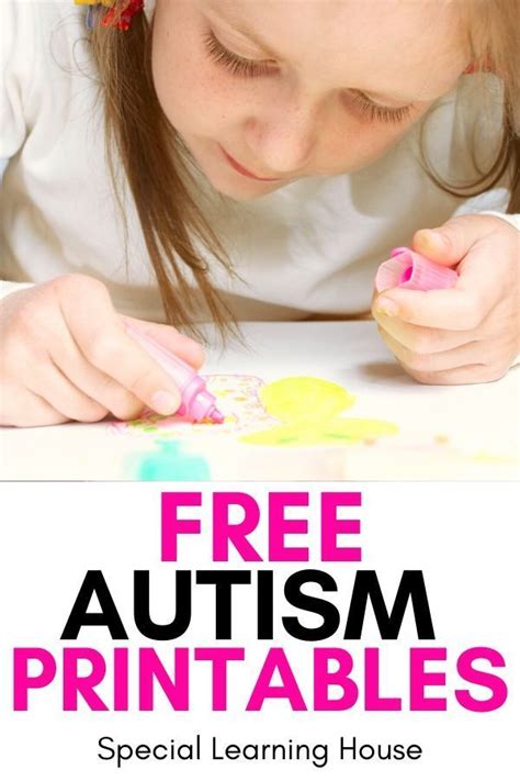 Free Printables For Kids With Autism Artofit