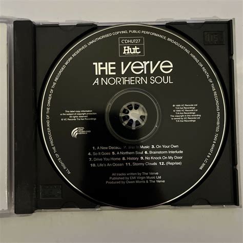 The Verve A Northern Soul Cd 1995 Retro Unit