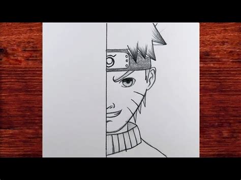 How To Draw Naruto Tutorial Step By Step Easy Anime Sketch Kolay