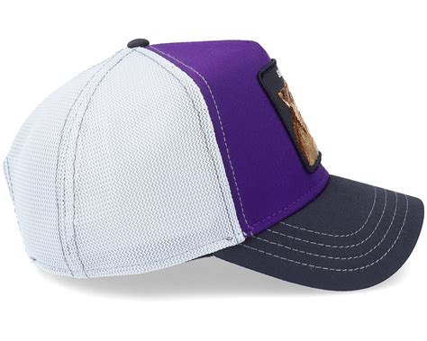 Sabertooth Purple Trucker Goorin Bros Caps Hatstore Co Uk