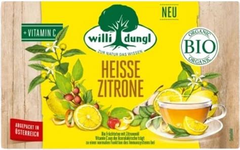 Willi Dungl Bio Forr Citrom Tea G Ecco Verde Online Shop