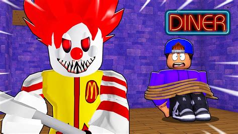 Roblox Escape Ronalds Diner Obby Scary Obby Youtube