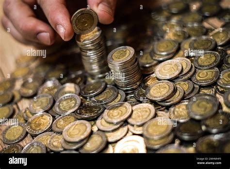 Polish Coins Polish Money Polish Currency Stock Photo Alamy