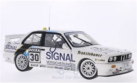 Miniature Bmw M3 E30 1 18 Minichamps E30 DTM No 30 Team Isert Signal