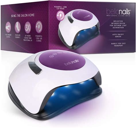 BELLANAILS Professional LED Gel Nail Lamp For Home Or Salon Use Gel