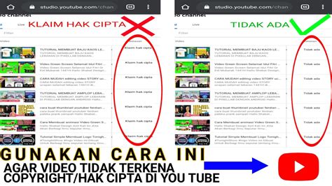 Tutorial Cara Agar Lagu Sound Video Tidak Terkena Copyright Atau Hak