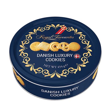 Royal Favourites Danish Luxury Cookies Butter Cookies 454g Danish