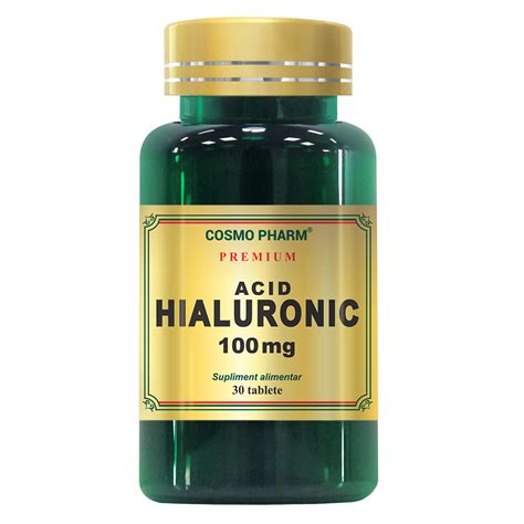 Acid Hialuronic 100 Mg 30 Tablete Cosmopharm Farmacia Tei Online