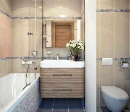 Плитка для маленькой ванной комнаты, дизайн (45 фото)
