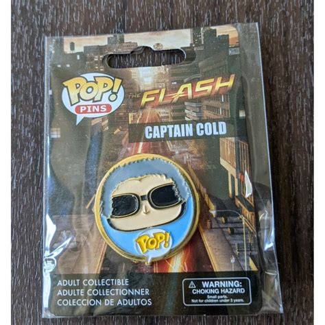 DC's Flash Captain Cold Pop! Pin