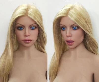 Silicone Sex Doll Head Realistic Implanted Hair Oral Sex Mobile Jawbone EBay