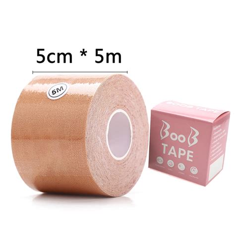 Boob Tape Bra Breast Lift Tape Women Breast Nipple Covers Push Up Bra Adhesive Breast Tape