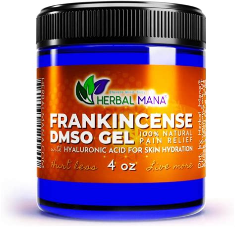 Amazon Frankincense DMSO Gel With Hyaluronic Acid 99 995 Pure