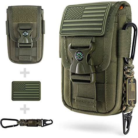 Wynex Tactical Molle Phone Pouch With Compass Buckle Tactical Phone