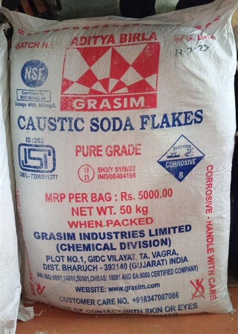 Caustic Soda Flakes At Rs 4000 Bag Caustic Soda Flakes In Pune ID