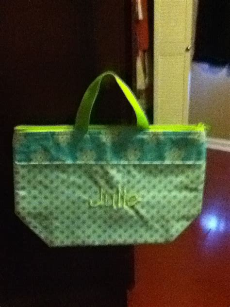 Monogrammed Thirty One Lunch Tote Tote Thirty One Totes Lunch Tote