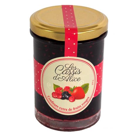 Confiture De Fruits Rouges