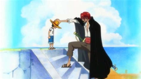 Shanks Gives Luffy His Hat By Snorlaxjs