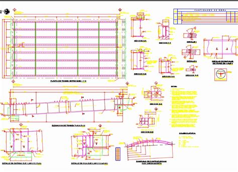 Bridge Beams In Autocad Cad Download 20205 Kb Bibliocad