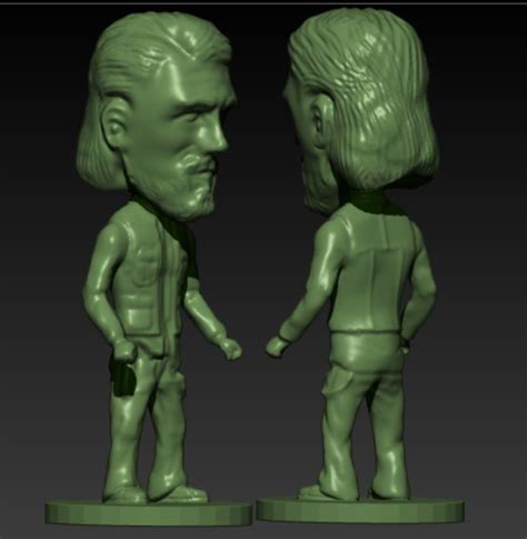 Archivo Stl Jax Teller Sons Of Anarchy・diseño Imprimible En 3d Para Descargar・cults