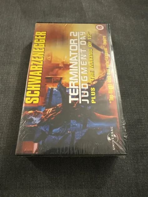 TERMINATOR 2 Judgment Day VHS 1991 Includes The Making Of T2 New