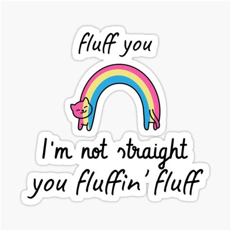 Gay Cat Sticker For Sale By Ashburylee Redbubble