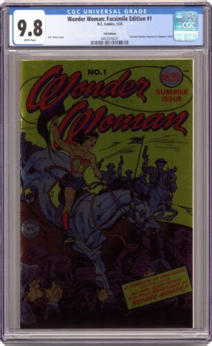 Wonder Woman Facsimile Edition 1B CGC 9 8 2024 4403576021 EBay