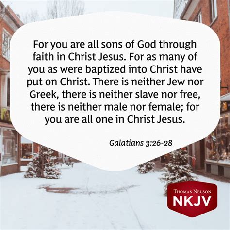 NKJV Verse Of The Day Galatians 3 26 28 Nkjv Verse Of The Day