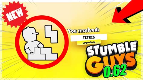 NOUL EMOTE TETRIS Si SKINURI SECRETE Din UPDATE 0 62 Stumble Guys