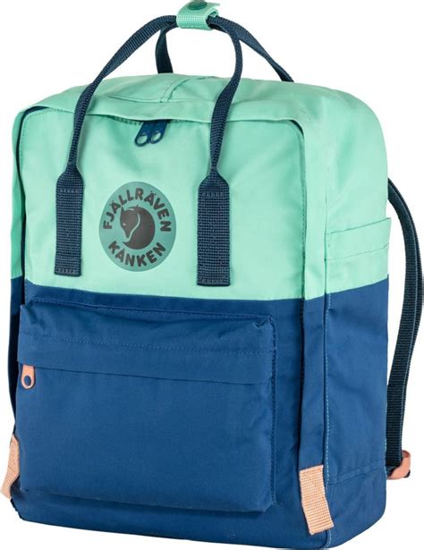 Jungen Daypack Fjällräven Kanken Art Blau Türkis Coast Line Sky