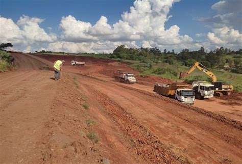 Constru O Do Novo Contorno De Jandaia Do Sul Avan A E Passa Dos De