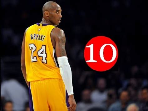 Kobe Bryant Top Plays Of Career Youtube