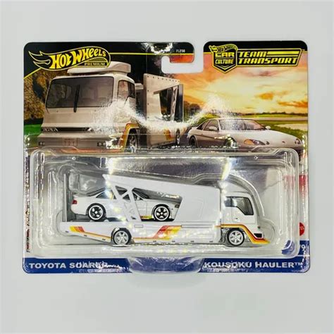 Hot Wheels Team Transport Toyota Soarer Kousoku Hauler 2025 Branco MercadoLivre