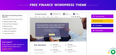 finance themes  wordpress compared
