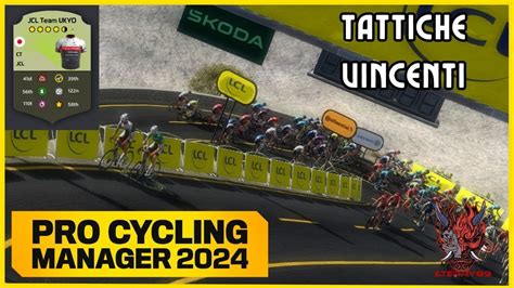 TATTICHE VINCENTI Pro Cycling Manager 2024 Carriera Manager JCL