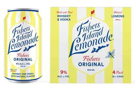 Fishers Island Lemonade 4 Pack 355ML Bremers Wine And Liquor