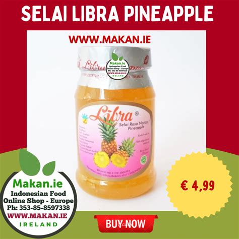 Selai Libra Pineapple Jam 220gr Makan Indonesian Food