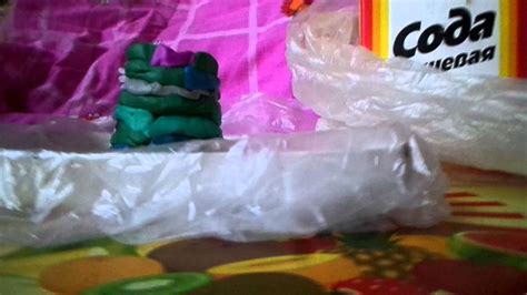 Мини-вулкан из пластилина - YouTube