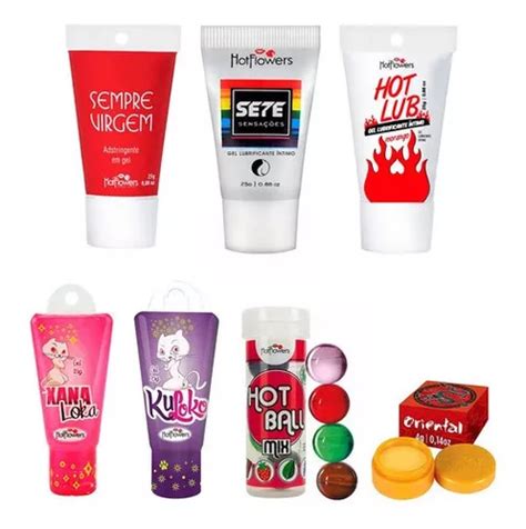 Lubrificantes Intimos Hot Flowers Sempre Virgem 7 Un Frete grátis
