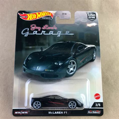Hot Wheels Premium Jay Leno Garage Mclaren F Noir Culture De Voiture Moul E Sous