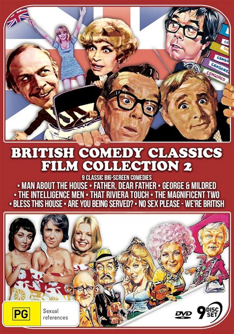 British Comedy Classics Film Collection 2 9dvd Region 2 And4 Uk Dvd And Blu Ray