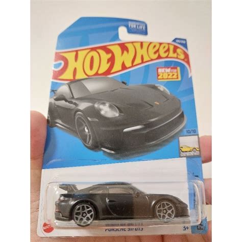 Hot Wheels Porsche Gt Black Shopee Malaysia