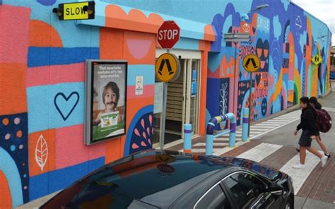 Stockland Mural To Activate Urban Space Happy Decay