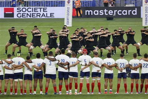 Coupe Du Monde De Rugby Face Aux All Blacks Une Victoire Bleu