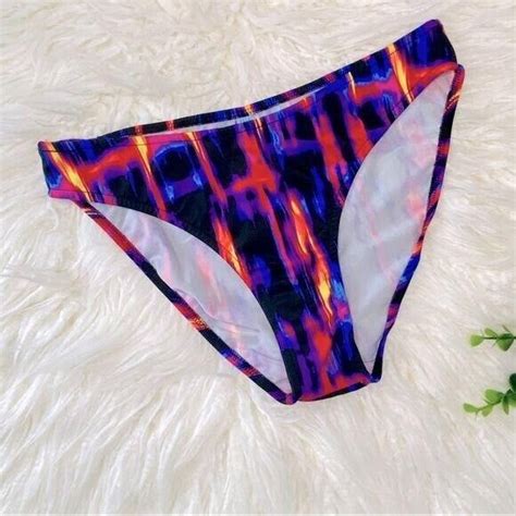 Vintage Venus Swim High Cut Bikini Bottoms S Retro Gem