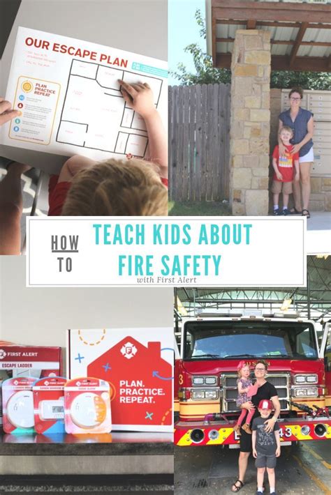 How To Teach Kids About Fire Safety with First Alert - Life Anchored ...