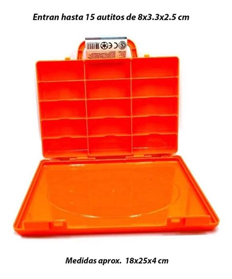 Valija Hot Wheels Porta Autos El Arca Del Juguete