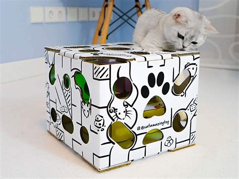 My Cats Love These Tricky Sliding Puzzle Boxes Wired